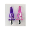 Crystal Anal Vibrating Butt Plug With Suction Cup