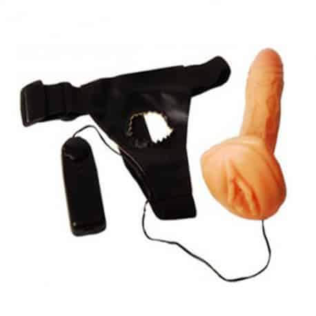 Strap On-Vibrating with Attached Vagina